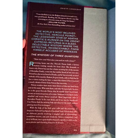 The Mystery of Three Quarters by Sophie Hannah - Picture 5 of 7